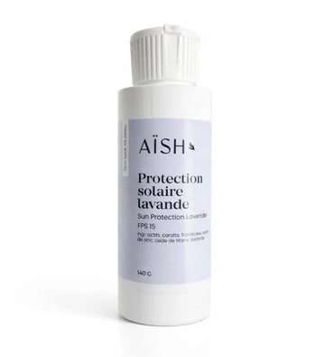 Protection solaire lavande