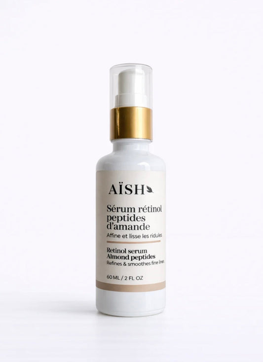 Sérum rétinol peptides d’amandes